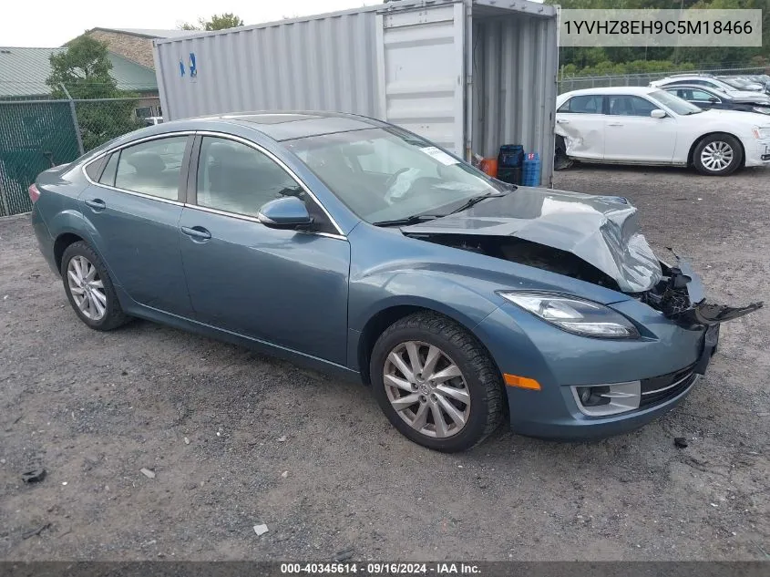 2012 Mazda 6 I VIN: 1YVHZ8EH9C5M18466 Lot: 40345614