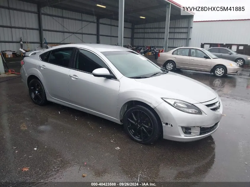 1YVHZ8DHXC5M41885 2012 Mazda Mazda6 I Touring