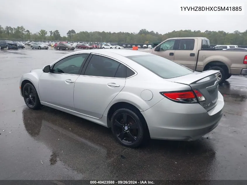 1YVHZ8DHXC5M41885 2012 Mazda Mazda6 I Touring