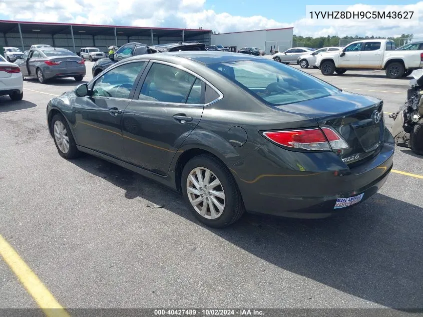 2012 Mazda Mazda6 I Touring VIN: 1YVHZ8DH9C5M43627 Lot: 40427489