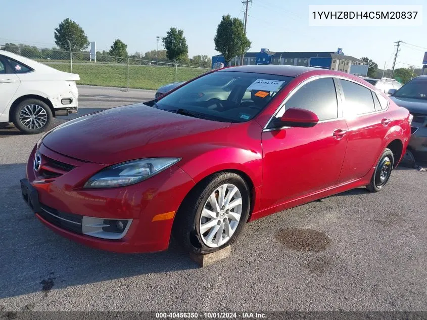 2012 Mazda Mazda6 I Touring VIN: 1YVHZ8DH4C5M20837 Lot: 40456350