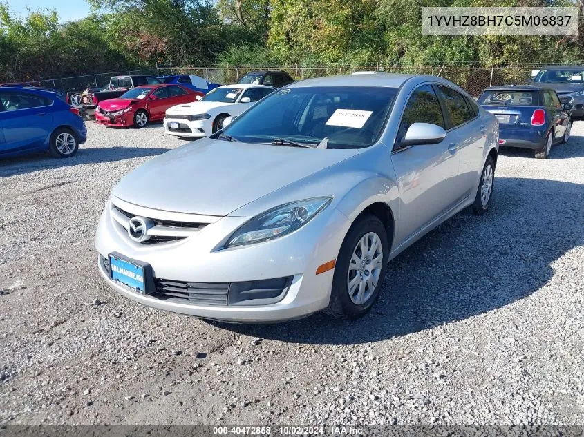 2012 Mazda Mazda6 I Sport VIN: 1YVHZ8BH7C5M06837 Lot: 40472858