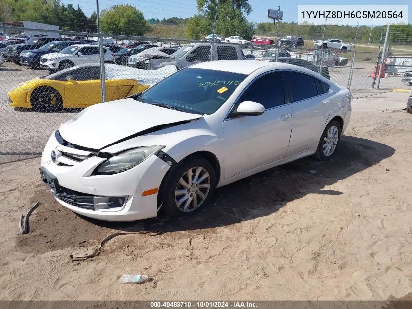 2012 Mazda 6 I VIN: 1YVHZ8DH6C5M20564 Lot: 40483710