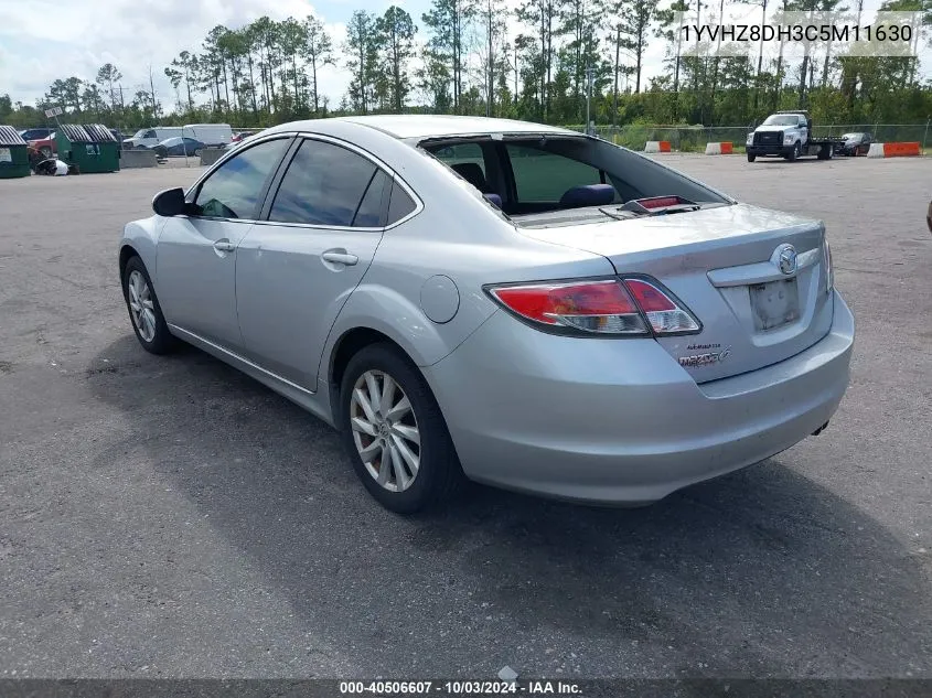 2012 Mazda Mazda6 I Touring VIN: 1YVHZ8DH3C5M11630 Lot: 40506607