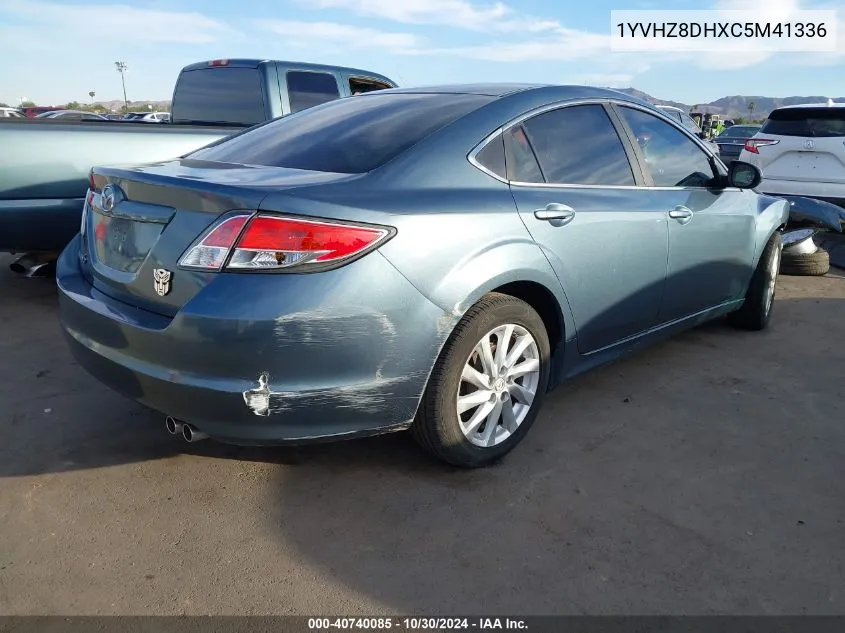 2012 Mazda Mazda6 I Touring VIN: 1YVHZ8DHXC5M41336 Lot: 40740085