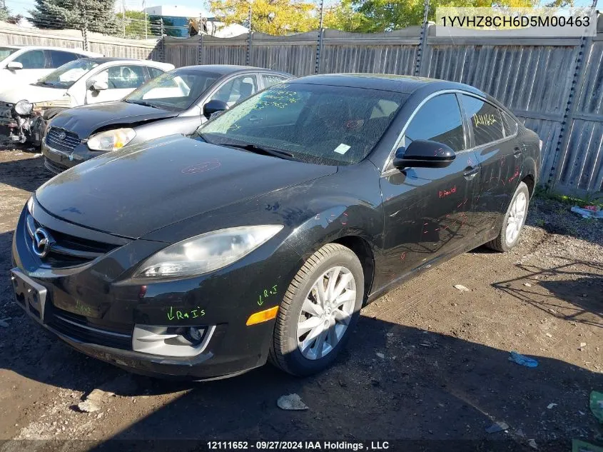 1YVHZ8CH6D5M00463 2013 Mazda Mazda6