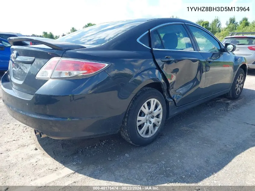 1YVHZ8BH3D5M13964 2013 Mazda Mazda6 I Sport