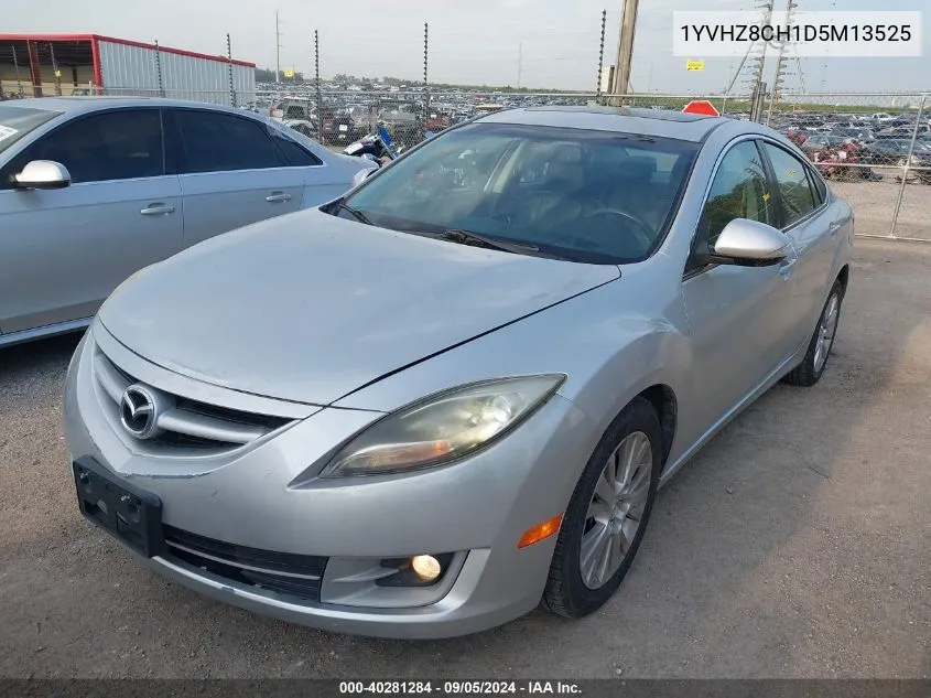 2013 Mazda 6 Grand Touring VIN: 1YVHZ8CH1D5M13525 Lot: 40281284