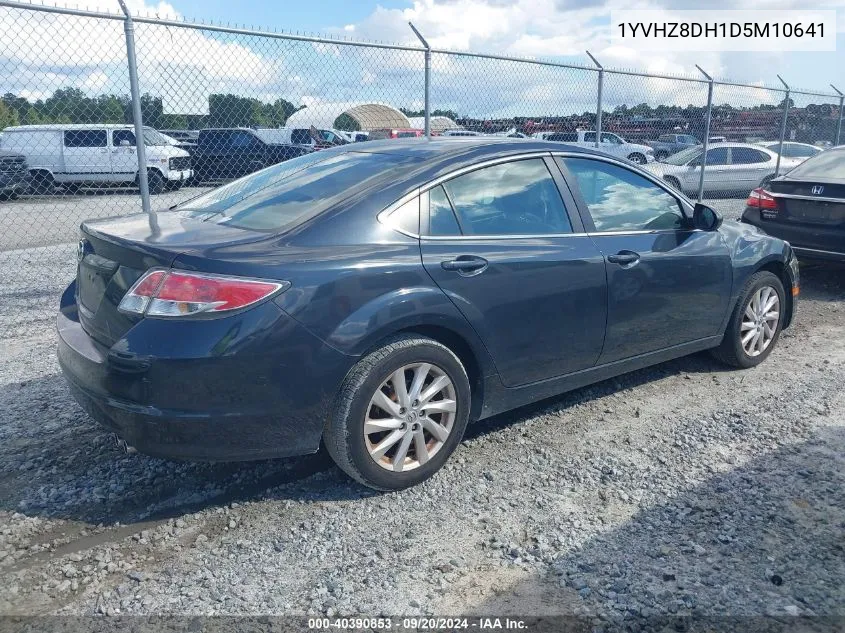 1YVHZ8DH1D5M10641 2013 Mazda Mazda6 I Touring