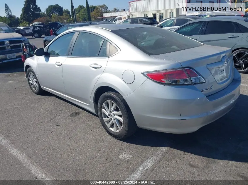 2013 Mazda Mazda6 I Sport VIN: 1YVHZ8BH0D5M16501 Lot: 40442689