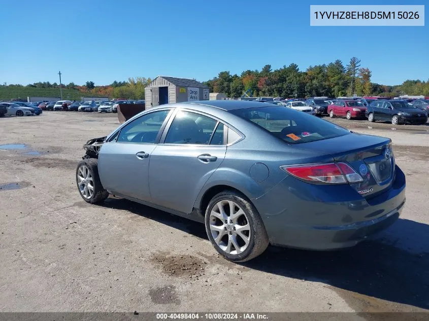 2013 Mazda Mazda6 Touring Plus VIN: 1YVHZ8EH8D5M15026 Lot: 40498404