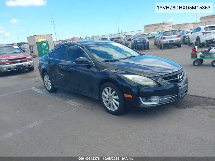 2013 Mazda Mazda6 I Touring VIN: 1YVHZ8DHXD5M15353 Lot: 40542376