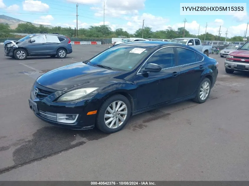 2013 Mazda Mazda6 I Touring VIN: 1YVHZ8DHXD5M15353 Lot: 40542376