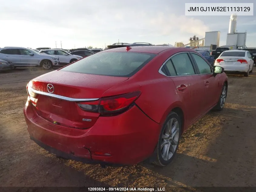 JM1GJ1W52E1113129 2014 Mazda Mazda6