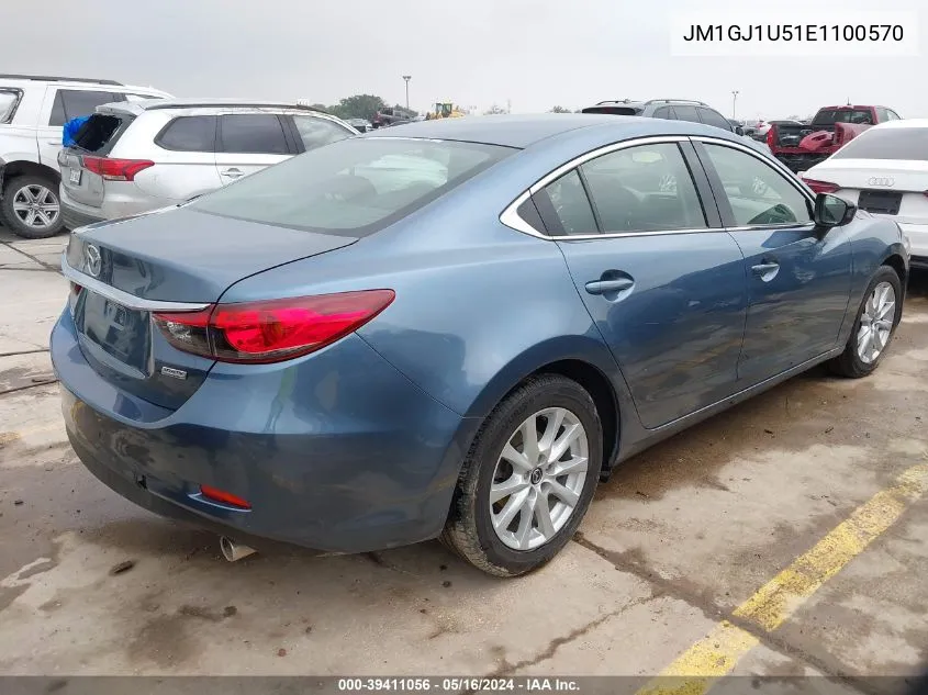 JM1GJ1U51E1100570 2014 Mazda Mazda6 I Sport