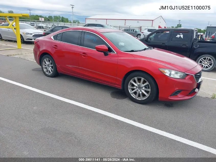 2014 Mazda Mazda6 I Sport VIN: JM1GJ1U52E1100075 Lot: 39511141