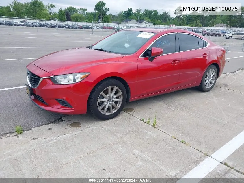 2014 Mazda Mazda6 I Sport VIN: JM1GJ1U52E1100075 Lot: 39511141