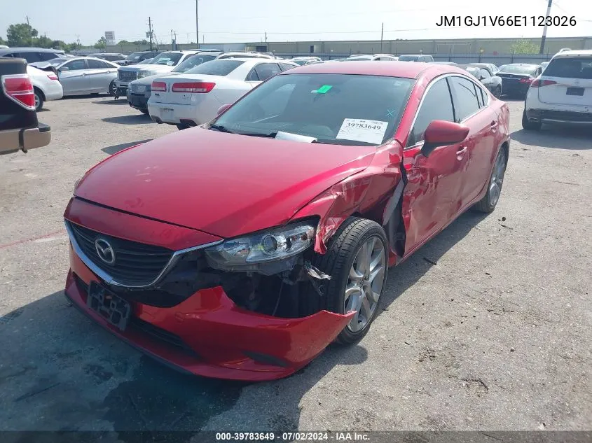 2014 Mazda Mazda6 I Touring VIN: JM1GJ1V66E1123026 Lot: 39783649