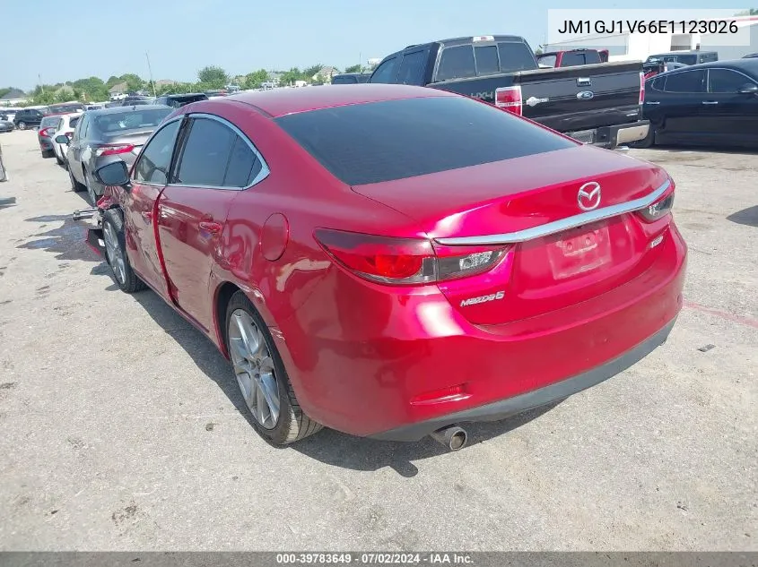 2014 Mazda Mazda6 I Touring VIN: JM1GJ1V66E1123026 Lot: 39783649