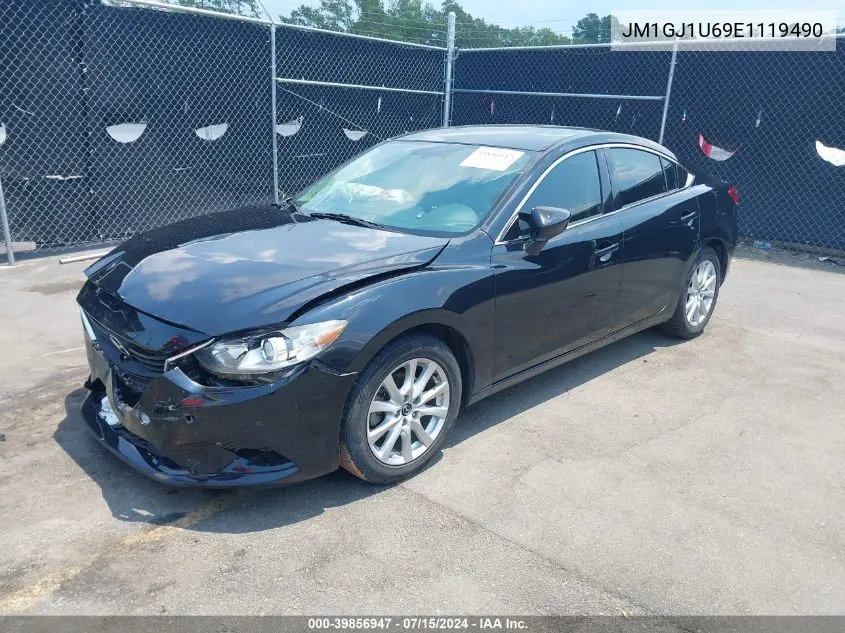 2014 Mazda Mazda6 I Sport VIN: JM1GJ1U69E1119490 Lot: 39856947