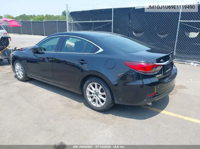 2014 Mazda Mazda6 I Sport VIN: JM1GJ1U69E1119490 Lot: 39856947