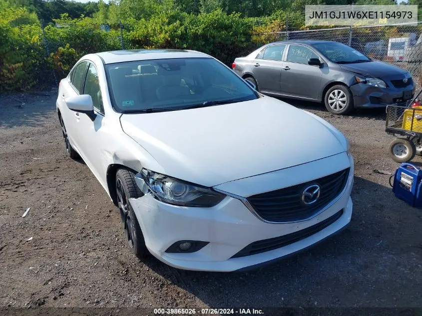 2014 Mazda Mazda6 I Grand Touring VIN: JM1GJ1W6XE1154973 Lot: 39865026