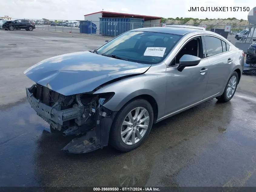 JM1GJ1U6XE1157150 2014 Mazda Mazda6 I Sport