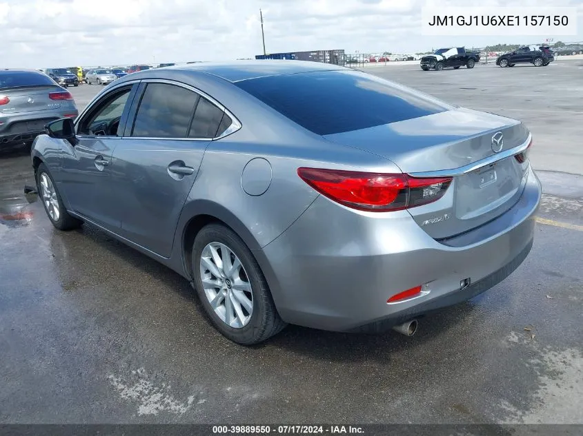 JM1GJ1U6XE1157150 2014 Mazda Mazda6 I Sport