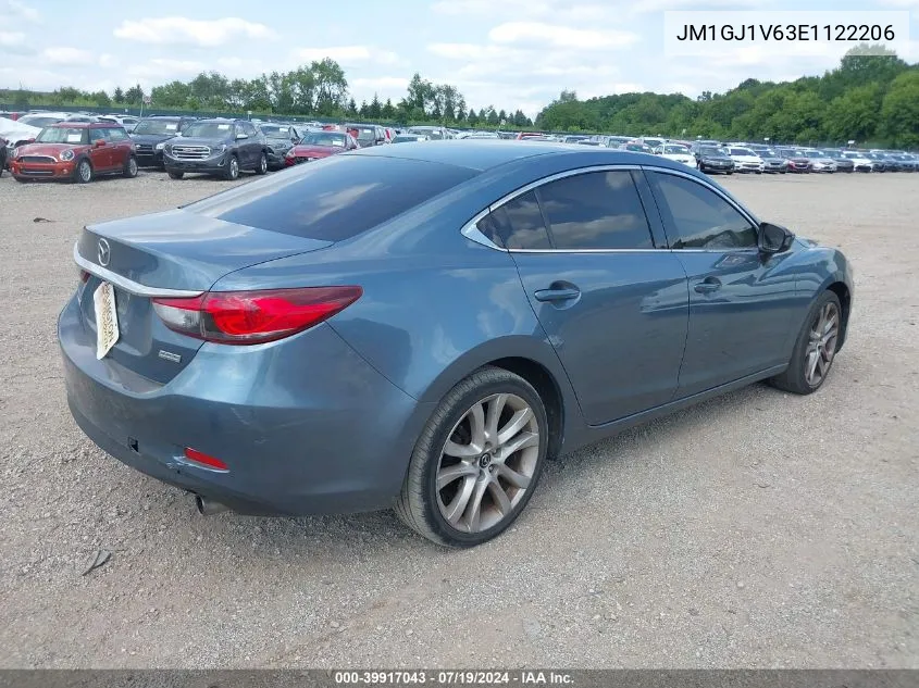 2014 Mazda Mazda6 I Touring VIN: JM1GJ1V63E1122206 Lot: 39917043