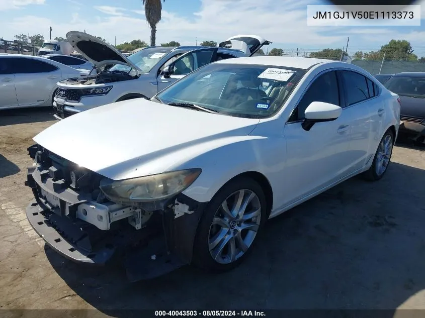 2014 Mazda Mazda6 I Touring VIN: JM1GJ1V50E1113373 Lot: 40043503