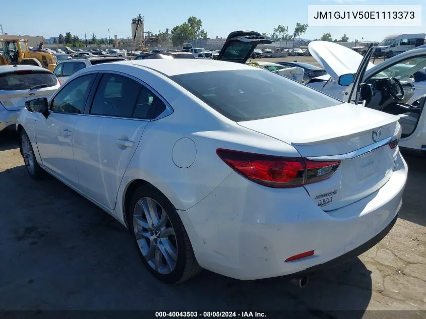 JM1GJ1V50E1113373 2014 Mazda Mazda6 I Touring