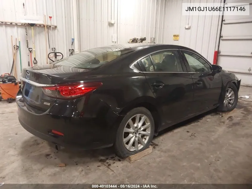 2014 Mazda Mazda6 I Sport VIN: JM1GJ1U66E1117146 Lot: 40103444