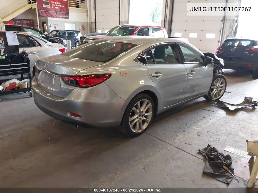 2014 Mazda Mazda6 Touring VIN: JM1GJ1T50E1107267 Lot: 40137240