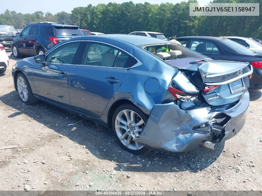 JM1GJ1V65E1158947 2014 Mazda Mazda6 I Touring