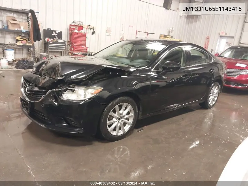 2014 Mazda Mazda6 I Sport VIN: JM1GJ1U65E1143415 Lot: 40309432