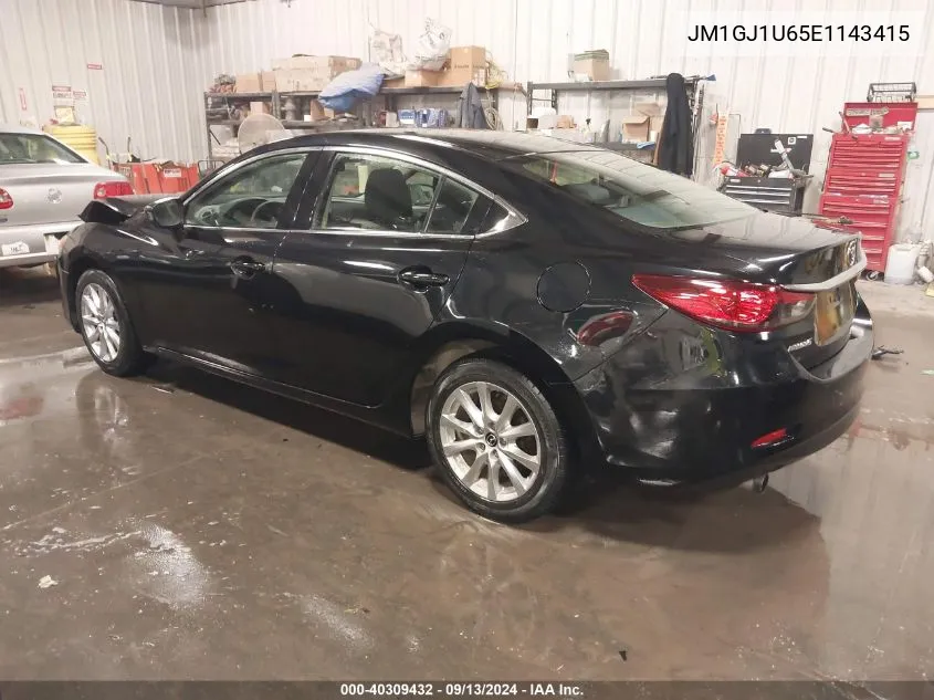 2014 Mazda Mazda6 I Sport VIN: JM1GJ1U65E1143415 Lot: 40309432