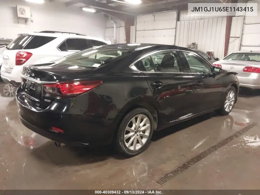 2014 Mazda Mazda6 I Sport VIN: JM1GJ1U65E1143415 Lot: 40309432