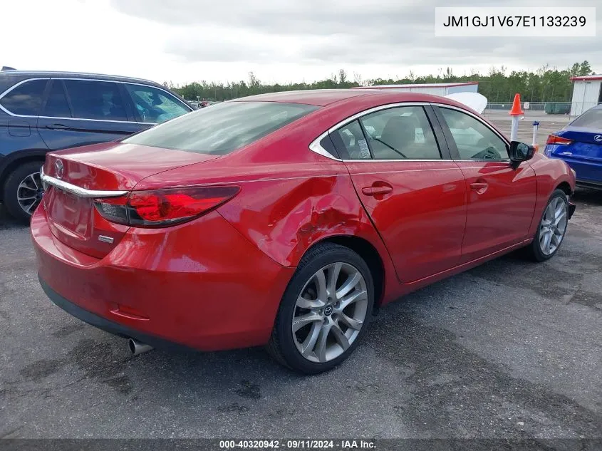 2014 Mazda Mazda6 Touring VIN: JM1GJ1V67E1133239 Lot: 40320942