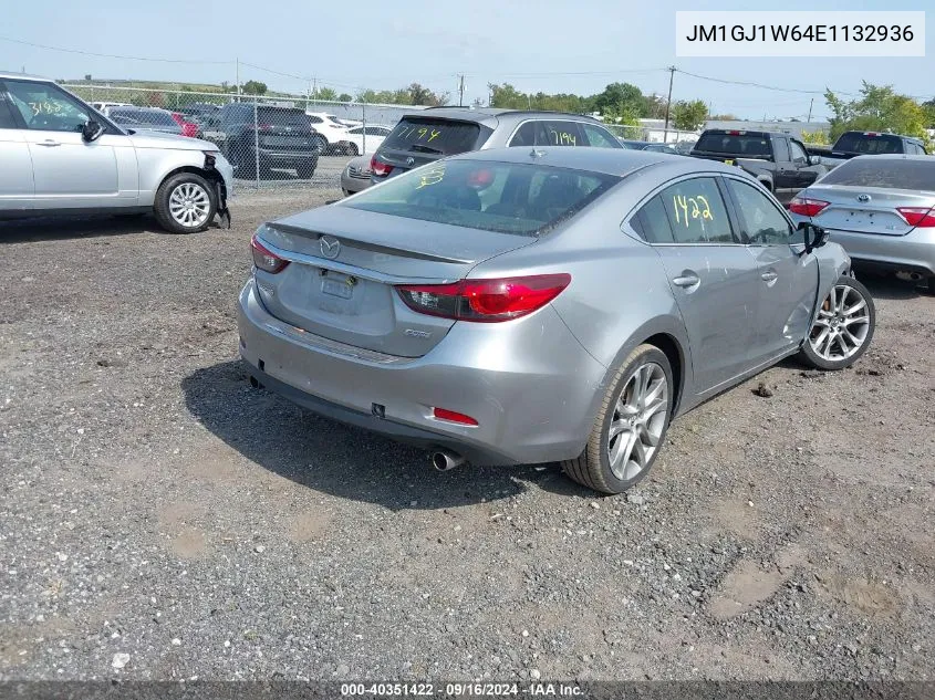 JM1GJ1W64E1132936 2014 Mazda Mazda6 I Grand Touring