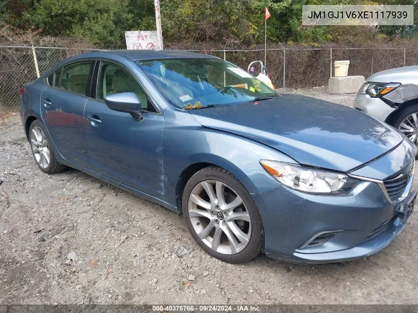 2014 Mazda Mazda6 VIN: JM1GJ1V6XE1117939 Lot: 40375766