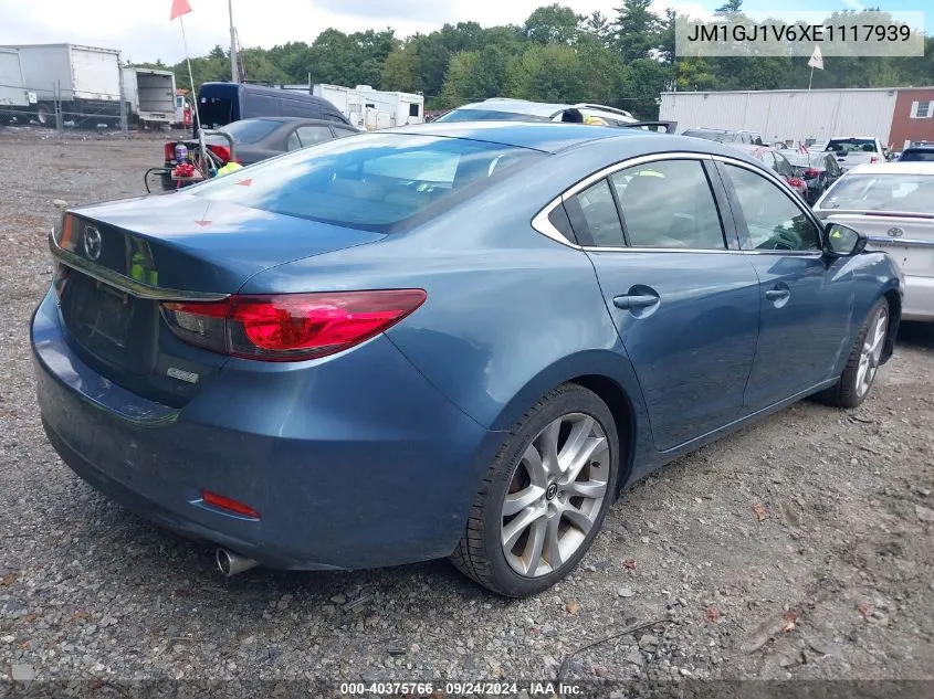 2014 Mazda Mazda6 VIN: JM1GJ1V6XE1117939 Lot: 40375766