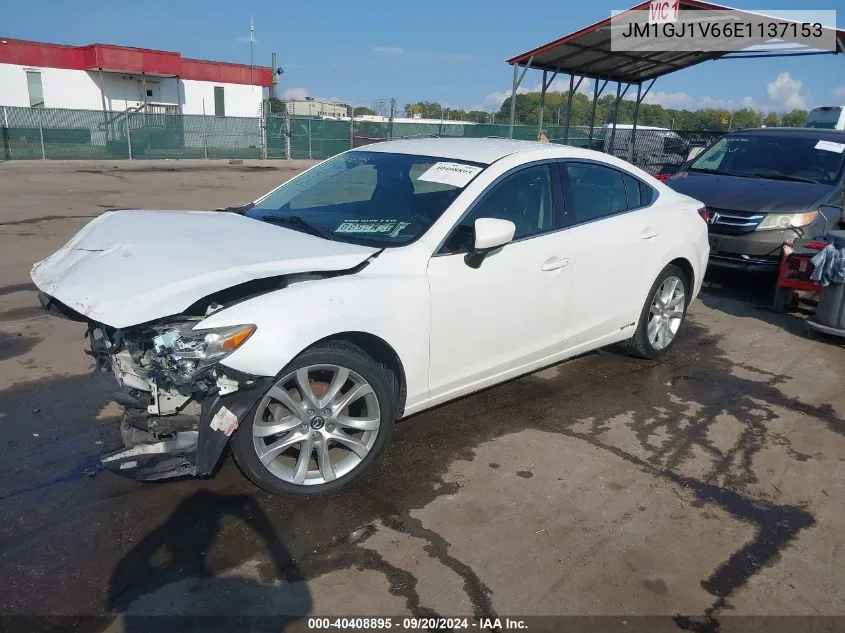 2014 Mazda Mazda6 I Touring VIN: JM1GJ1V66E1137153 Lot: 40408895