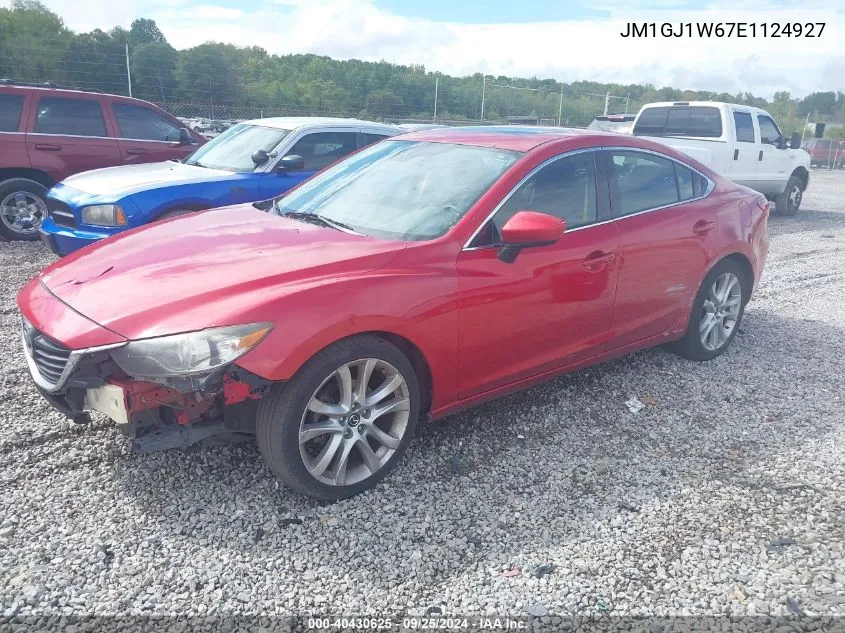 2014 Mazda 6 Grand Touring VIN: JM1GJ1W67E1124927 Lot: 40430625