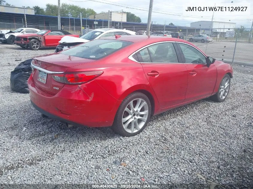 JM1GJ1W67E1124927 2014 Mazda 6 Grand Touring