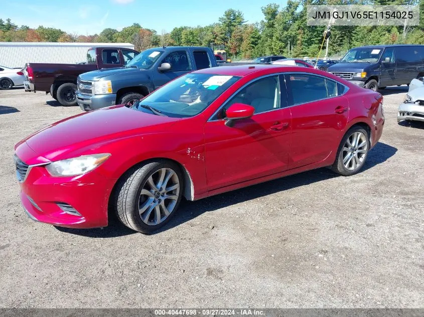 JM1GJ1V65E1154025 2014 Mazda Mazda6 I Touring