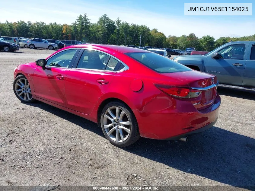 JM1GJ1V65E1154025 2014 Mazda Mazda6 I Touring