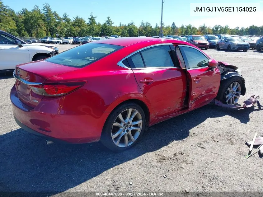 2014 Mazda Mazda6 I Touring VIN: JM1GJ1V65E1154025 Lot: 40447698