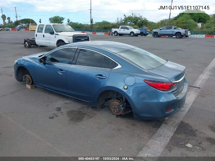 2014 Mazda Mazda6 I Touring VIN: JM1GJ1V51E1107145 Lot: 40453197