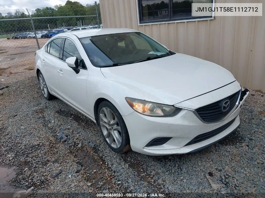 2014 Mazda Mazda6 I Touring VIN: JM1GJ1T58E1112712 Lot: 40459593