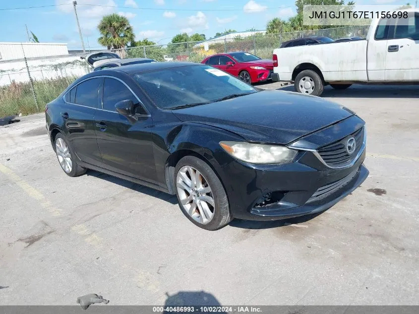 JM1GJ1T67E1156698 2014 Mazda 6 Touring